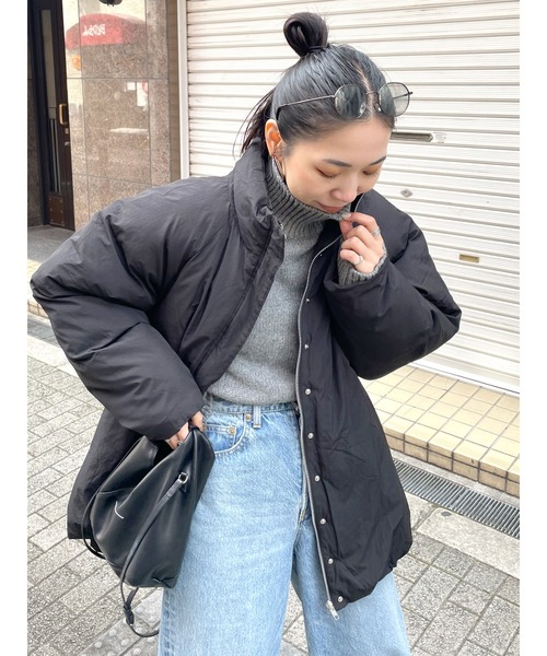 【セール】ミドル丈中綿ルーズブルゾン（ブルゾン）｜Ungrid（アングリッド）