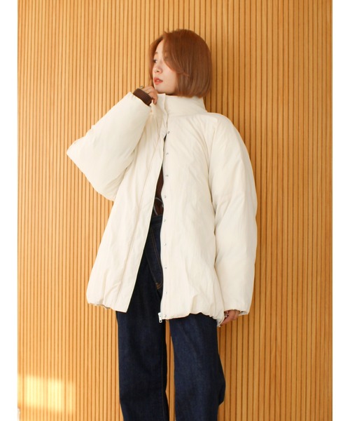 【セール】ミドル丈中綿ルーズブルゾン（ブルゾン）｜Ungrid（アングリッド）