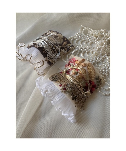 marumusubi】インドリボンワイヤーアート(MA)（その他ヘア