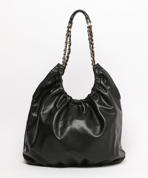 Andemiu（アンデミュウ）の「チェーンラウンドショルダー304064（トートバッグ・レディース・ベージュ/ブラック・FREE）」の10枚目の写真