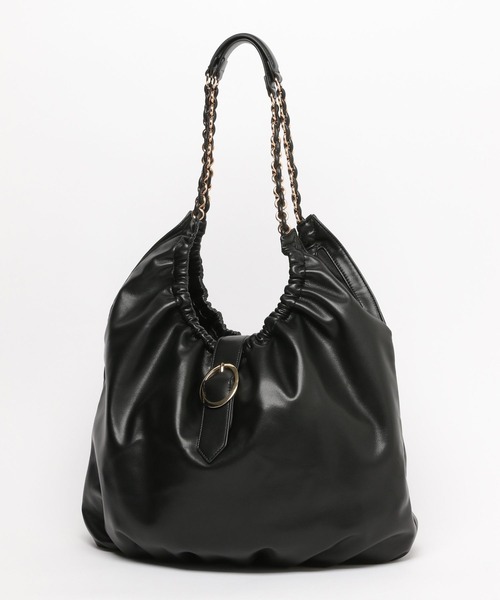 Andemiu（アンデミュウ）の「チェーンラウンドショルダー304064（トートバッグ・レディース・ベージュ/ブラック・FREE）」の18枚目の写真