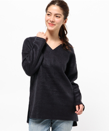 mystic | 【Omekashi】シャギーVプルオーバー(Tシャツ/カットソー)