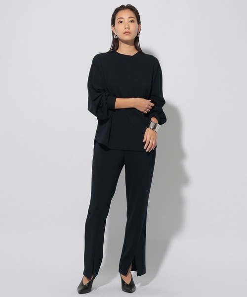 ⓐⓜⓘ専用ページ セール】サマ見えストレートスリットパンツ＜低身長サイズあり