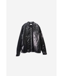 Laminate Lace Padded Jacket