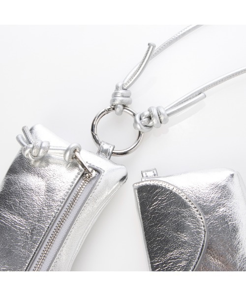 EVOL（イーボル）の「【ユニセックス・軽量】マルチミニショルダーバッグ LY40236（ショルダーバッグ・レディース・シルバー/ブラック/アイボリー・FREE）」の18枚目の写真