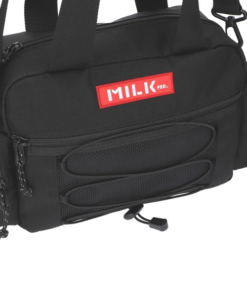 MILKFED.（ミルクフェド）の「DAILY SHOULDER BAG（ショルダーバッグ・レディース・レッド/ブラック・ONE SIZE）」の8枚目の写真
