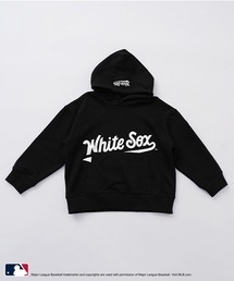 and D. petit main（アンドディープティマイン）の「【MLB】ロゴプリントワイドスウェットパーカー（パーカー・キッズ）」