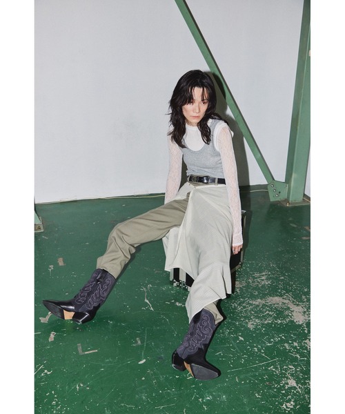 G.V.G.V.（ジーヴィージーヴィー）の「DETACHABLE BELT（ベルト・レディース・ブラック・ONE SIZE）」の6枚目の写真