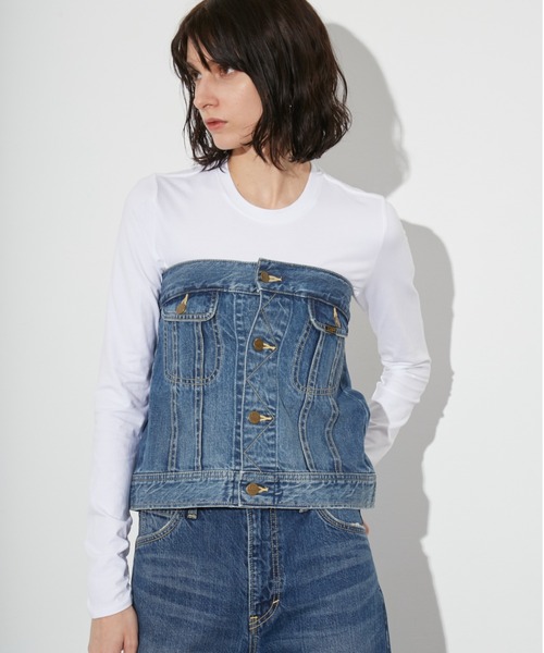 styling/（スタイリング）の「カットボディスーツ（Tシャツ/カットソー・レディース・ホワイト/ブラック/その他・FREE）」の4枚目の写真