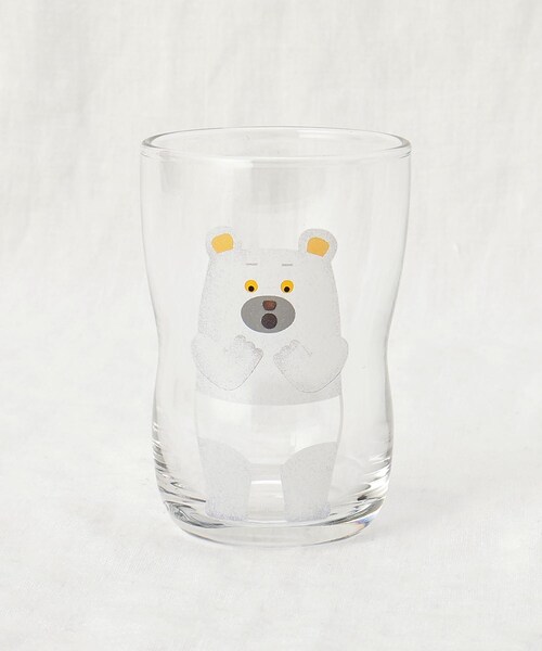 212 KITCHEN STORE（トゥワントゥキッチンストア）の「つよいこグラスMしろくまのパンツ（グラス/マグカップ/タンブラー・レディース・その他・00）」の2枚目の写真