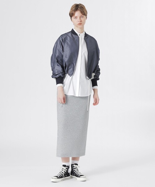 LOVELESS（ラブレス）の「ボリュームMA-1（MA-1・レディース・ブルー系その他4/グリーン系その他2/オフホワイト・36）」の7枚目の写真