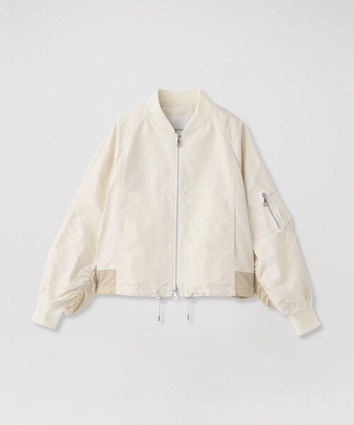 LOVELESS（ラブレス）の「ボリュームMA-1（MA-1・レディース・ブルー系その他4/グリーン系その他2/オフホワイト・36）」の9枚目の写真