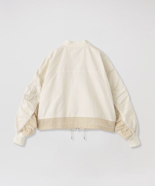 LOVELESS（ラブレス）の「ボリュームMA-1（MA-1・レディース・ブルー系その他4/グリーン系その他2/オフホワイト・36）」の12枚目の写真