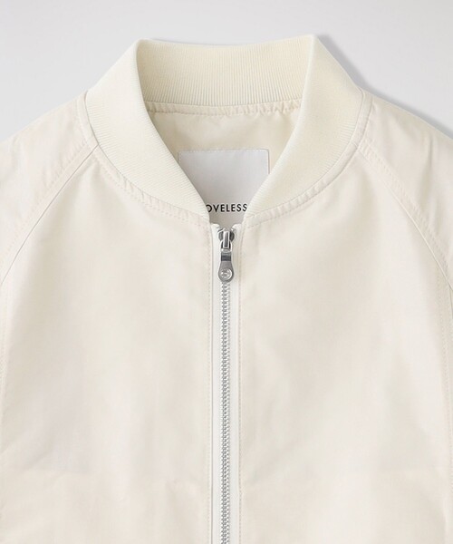 LOVELESS（ラブレス）の「ボリュームMA-1（MA-1・レディース・ブルー系その他4/グリーン系その他2/オフホワイト・36）」の13枚目の写真