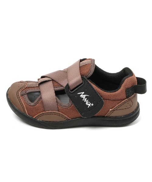 IFME（イフミー）の「KIDS｜NANGA×IFME+ キネティックウォーターサンダル（サンダル・キッズ・ブラウン/ブラック/グレー・15.0cm/15.5cm/16.0cm/16.5cm/17.0cm/17.5cm/18.0cm/18.5cm/19.0cm）」の10枚目の写真