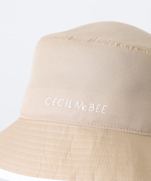 CECIL McBEE（セシルマクビー）の「パイピングハット（ハット・レディース・ブラック/ベージュ・F）」の16枚目の写真