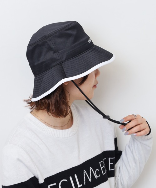 CECIL McBEE（セシルマクビー）の「パイピングハット（ハット・レディース・ブラック/ベージュ・F）」の7枚目の写真