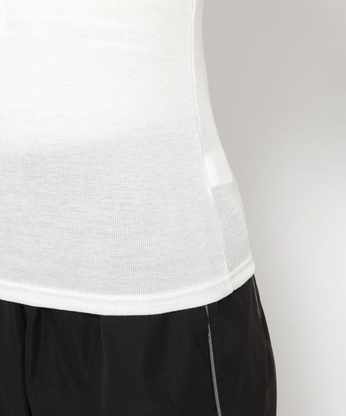 3.3 Field Trip (3.3フィールドトリップ)の「3.3 Field Trip/ボタンUネック長袖T(Tシャツ/カットソー・レディース・グレー/アイボリー・FREE)」の19枚目の写真