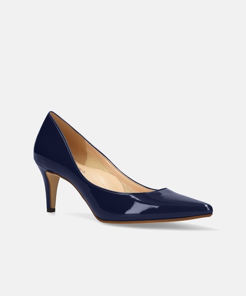 MAMIAN(マミアン)の「iCoN COLORS / ポインテッドトゥ パンプス (7.0cmヒール)(パンプス・レディース・グレイッシュベージュ/ダークベージュ/ダークネイビー/ブラック・25.0cm/24.5cm/24.0cm/23.5cm/23.0cm/22.5cm/21.5cm/22.0cm)」の12枚目の写真