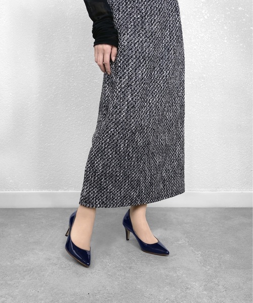 MAMIAN(マミアン)の「iCoN COLORS / ポインテッドトゥ パンプス (7.0cmヒール)(パンプス・レディース・グレイッシュベージュ/ダークベージュ/ダークネイビー/ブラック・25.0cm/24.5cm/24.0cm/23.5cm/23.0cm/22.5cm/21.5cm/22.0cm)」の21枚目の写真