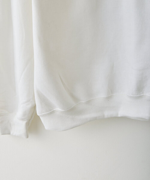 WHIMSIC（ウィムジック）の「【UNISEX】プリントロゴスウェット”TWISTED TWISTED”（スウェット・メンズ・ホワイト/ブラック・FREE）」の9枚目の写真