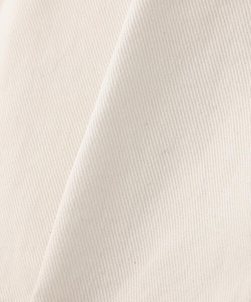 FREE'S MART（フリーズマート）の「◆フロントポケットショートシャツブルゾン（ブルゾン・レディース・ホワイト/ブルー系その他/ブルー系その他3・SMALL/MEDIUM）」の4枚目の写真