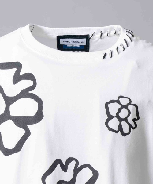 新品タグ付き★メゾンドドルチェ　オーバーシルエットシャツ【white】 メゾン マルジェラ MAISON MARGIELA オーガニックコットン