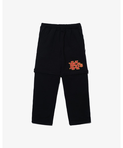 KEBOZ（ケボズ）の「EFG SWEAT 2WAY PANTS（スウェットパンツ・メンズ・グレー/ブラック/スカイブルー/レッド・XL/L/M/S）」の2枚目の写真
