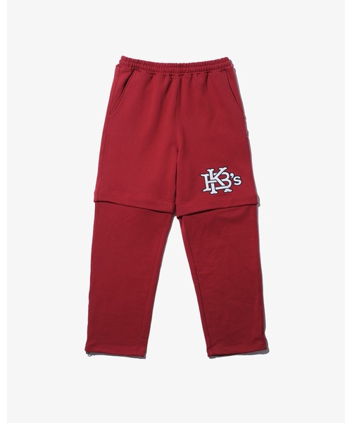 KEBOZ（ケボズ）の「EFG SWEAT 2WAY PANTS（スウェットパンツ・メンズ・グレー/ブラック/スカイブルー/レッド・XL/L/M/S）」の13枚目の写真