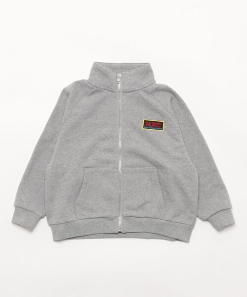 LOWRYS FARM（ローリーズファーム）の「ウラケハイネックカーディガン　319790（スウェット・キッズ・チャコールグレー/グレー・130cm/150cm/110cm/140cm/120cm）」の5枚目の写真