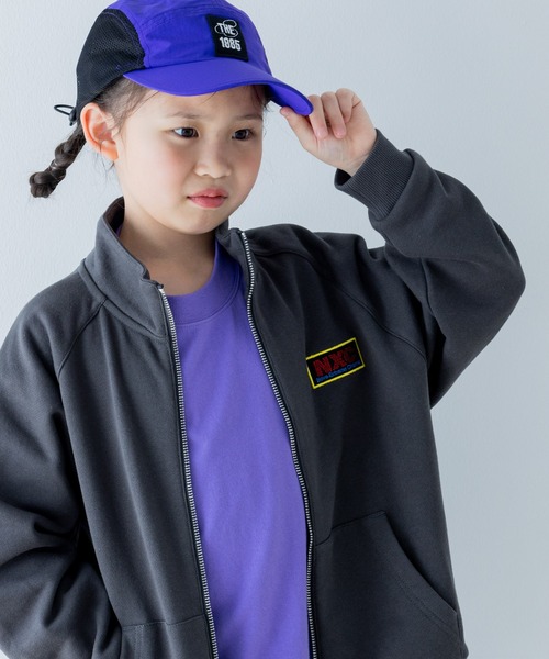 LOWRYS FARM（ローリーズファーム）の「ウラケハイネックカーディガン　319790（スウェット・キッズ・チャコールグレー/グレー・130cm/150cm/110cm/140cm/120cm）」の11枚目の写真