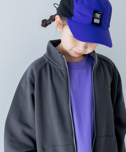 LOWRYS FARM（ローリーズファーム）の「ウラケハイネックカーディガン　319790（スウェット・キッズ・チャコールグレー/グレー・130cm/150cm/110cm/140cm/120cm）」の12枚目の写真