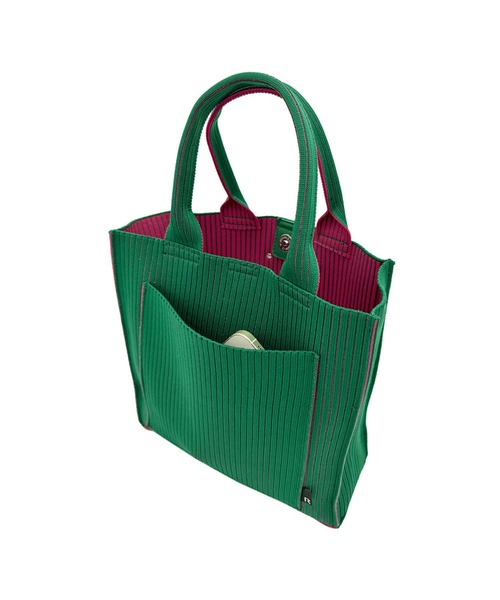ROOTOTE(ルートート)の「ルートート / LT.スクエア.グリンプス.ニット-A(トートバッグ・レディース・ブルー/グリーン/ブラック/ベージュ・FREE)」の18枚目の写真