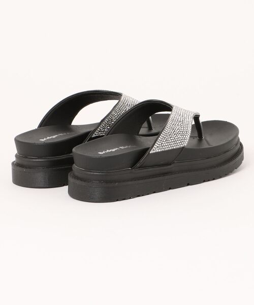 Bridget Birkin（ブリジットバーキン）の「【Bridget Birkin】ビジュートング厚底サンダル(552124)（サンダル・レディース・アイボリー/ブラック/ベージュ・LL/S/M/L）」の4枚目の写真