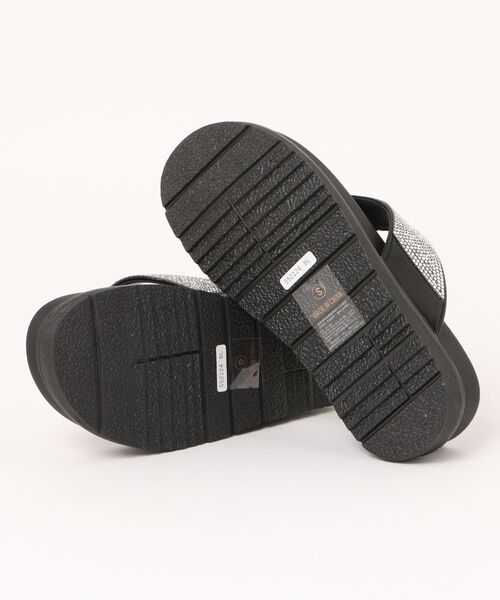 Bridget Birkin（ブリジットバーキン）の「【Bridget Birkin】ビジュートング厚底サンダル(552124)（サンダル・レディース・アイボリー/ブラック/ベージュ・LL/S/M/L）」の5枚目の写真