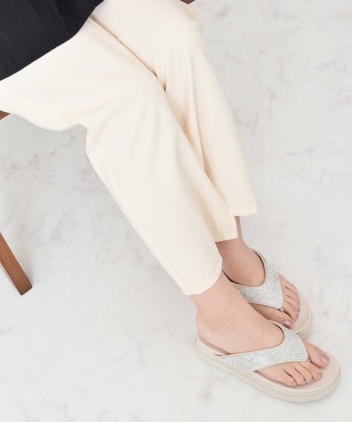 Bridget Birkin（ブリジットバーキン）の「【Bridget Birkin】ビジュートング厚底サンダル(552124)（サンダル・レディース・アイボリー/ブラック/ベージュ・LL/S/M/L）」の13枚目の写真