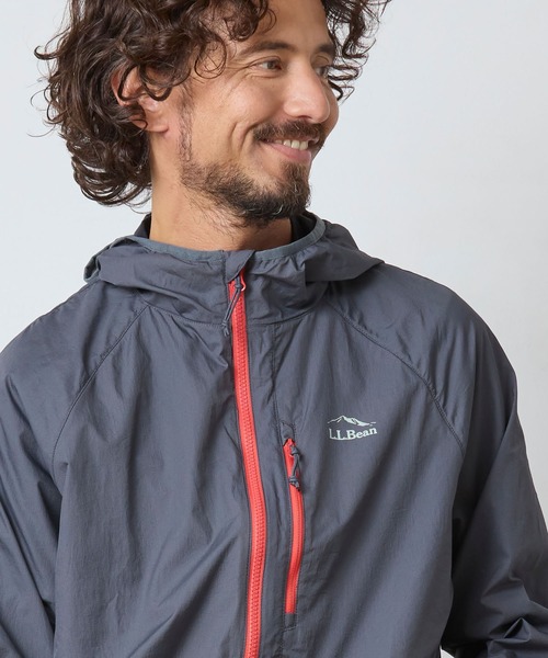 L.L.Bean（エルエルビーン）の「ストアウェイ・ウインドブレーカー 米国フィット・レギュラー（その他アウター・メンズ・グレー/ネイビー/ブルー系その他・SMALL/MEDIUM/LARGE）」の4枚目の写真