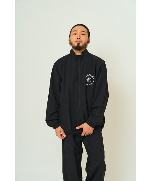BIG MIKE（ビッグマイク）の「BIG MIKE ビッグマイク/ セットアップ対応 ナイロンタスラン トラックジャケット //// 102516200（ナイロンジャケット・メンズ・ブラック/ネイビー/チャコール・MEDIUM/X-LARGE/LARGE）」の19枚目の写真