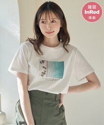 ikka | ロゴフォトプリントTシャツ(Tシャツ/カットソー)
