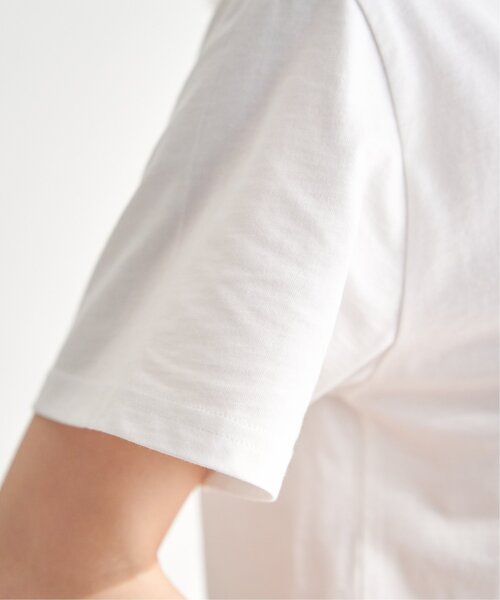 ikka（イッカ）の「【雑誌InRed5月号掲載】ロゴフォトプリントTシャツ【親子コーデ】（Tシャツ/カットソー・レディース・オフホワイト/ブラック/ホワイト/ライトグレー/ベージュ/クリアグリーン・S/M/L）」の10枚目の写真