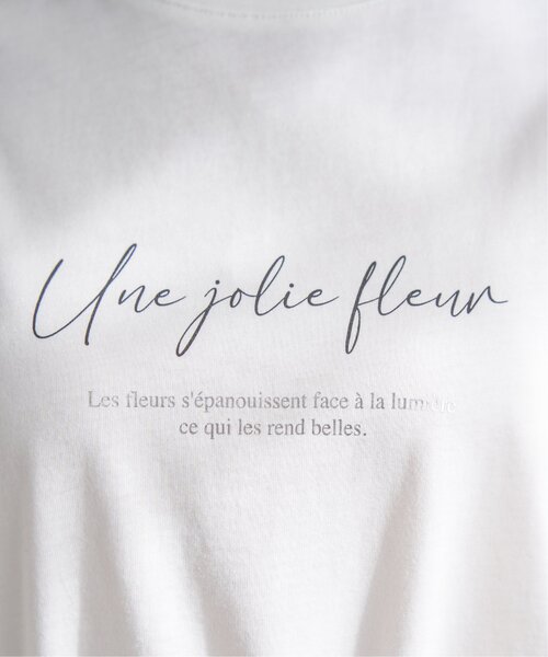 ikka（イッカ）の「【雑誌InRed5月号掲載】ロゴフォトプリントTシャツ【親子コーデ】（Tシャツ/カットソー・レディース・オフホワイト/ブラック/ホワイト/ライトグレー/ベージュ/クリアグリーン・S/M/L）」の14枚目の写真