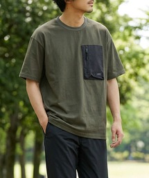 【TAION/タイオン】MOUNTAIN STORAGE POCKET T / マウンテン ストレージ ポケットTシャツ