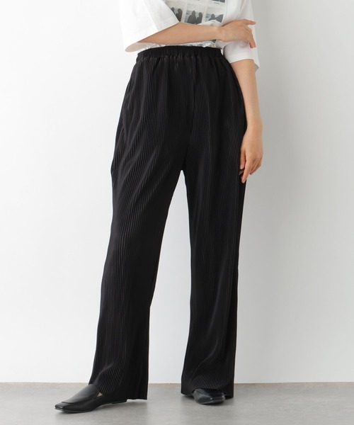 LEPSIM(レプシィム)の「《セルフカット可能》プリーツイージーパンツ 450484(その他パンツ・レディース・ブラック/オレンジ/ライム/グレイッシュベージュ/モカ/レッド/ネイビー/ブラウン/ピンク・FREE)」の13枚目の写真