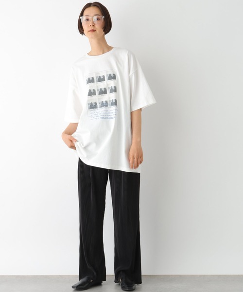 LEPSIM(レプシィム)の「《セルフカット可能》プリーツイージーパンツ 450484(その他パンツ・レディース・ブラック/オレンジ/ライム/グレイッシュベージュ/モカ/レッド/ネイビー/ブラウン/ピンク・FREE)」の16枚目の写真