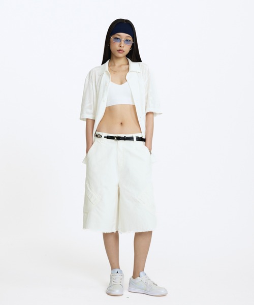 JORDAN BRAND（ジョーダンブランド）の「ジョーダン フライト メンズ ショートスリーブ ニット トップ / Jordan Flight Men's Short-Sleeve Knit Top HF9363-133 Sail（シャツ/ブラウス・メンズ・クリーム・XL/S/M/L/2XL）」の10枚目の写真