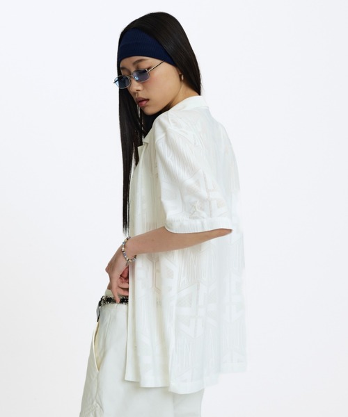 JORDAN BRAND（ジョーダンブランド）の「ジョーダン フライト メンズ ショートスリーブ ニット トップ / Jordan Flight Men's Short-Sleeve Knit Top HF9363-133 Sail（シャツ/ブラウス・メンズ・クリーム・XL/S/M/L/2XL）」の9枚目の写真