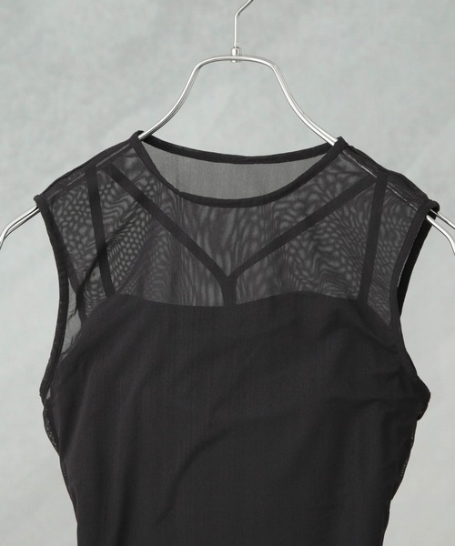 FRAMeWORK SPEEDO/スピード SEE THROUGH TOP SPEEDO(スピード)】シースルートップ|allureville OFFICIAL SITE