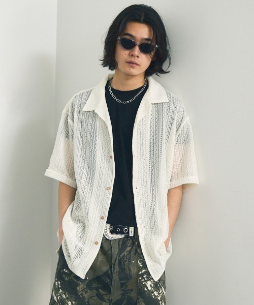ENCOMING レッドシアーシャツ ENCOMING レッドシアーシャツ 楽天市場】シアー シャツ（カラー
