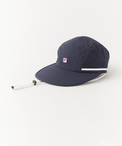 FILA（フィラ）の「FILA/フィラ WATER REPELLENT JET CAP キャップ（キャップ・メンズ・ネイビー/ホワイト・FREE）」の22枚目の写真