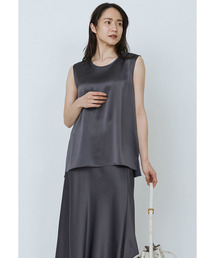 ミラノリブスクエアショートタンク（ニット/セーター）｜1er